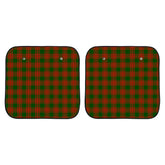 Menzies Green Modern Tartan Car Sun Shade - 2 Pieces